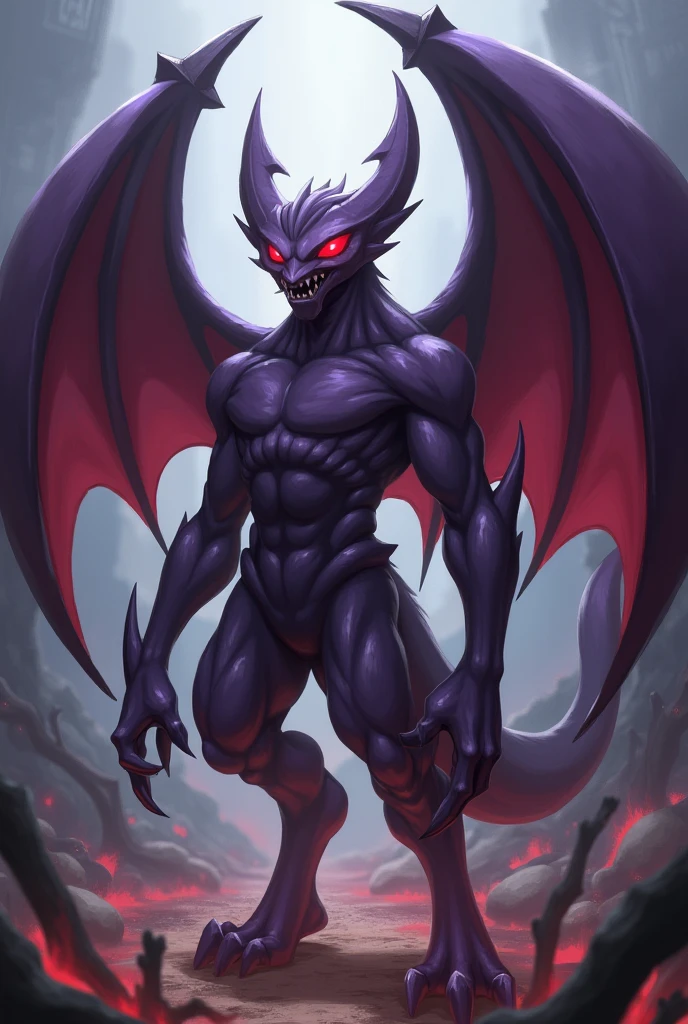 Fusion of a demon and an alien