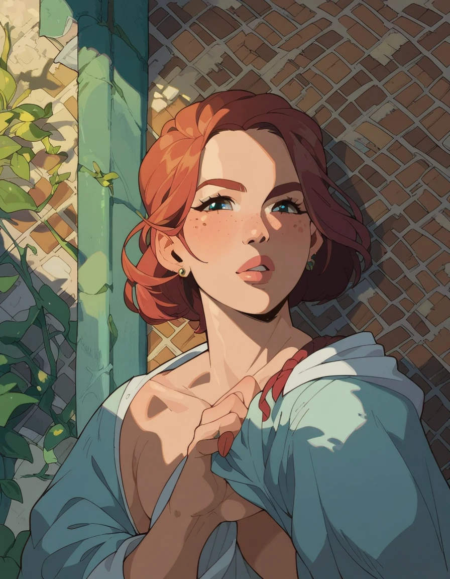 score_9, score_8_up, score_7_up, cowboy_shot, from side, 1girl, solo, large breasts, freckles, translucent clothes, translucent hair, concept art, backlighting, <lora:- SDXL - vanta-black_contrast_V3.0:1>, <lora:sss:1>, <lora:princess_pony_v1:0.6>, <lora:Rainbow Style SDXL_LoRA_Pony Diffusion V6 XL:0.6>