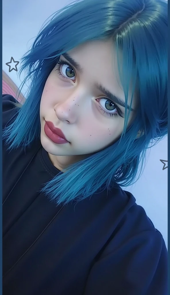 (ultra realistic),Photo, high quality, Analog Photography Ahegao , (low lighting), (neon atmosphere) light background ,portrait of a girl, Ahegao, chölka, view from above, detailed eyes,