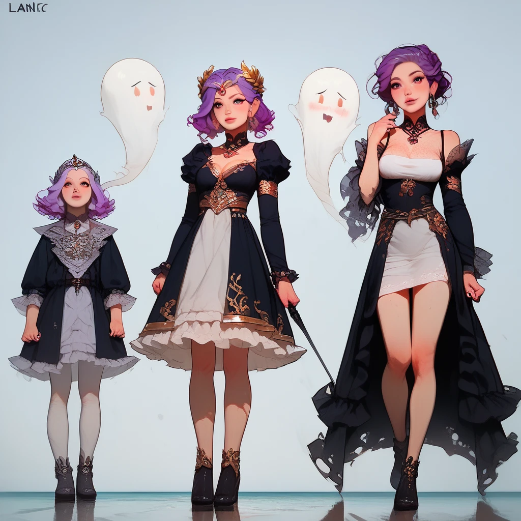 (score_9, score_8_up, score_7_up),3 girl ,pastel pink hair color, , beach waves hairstyle,, super plumpy, curvy, laughing out loud, sfw, clothed,
BREAK
ultra sharp focus,
BREAK
in a dark dungeon, candles, red curtains, mystery atmosphere, glowing flames,sharp_LASCALAE, <lora:500SharpCivitai_Lascalae:VALUE>,
<lora:Age_difference_Lascalae_r1:1>, 4ge_pr0gress1on_lascalae, age difference, triptych, 3 girls, multiple view, clothed, sfw,