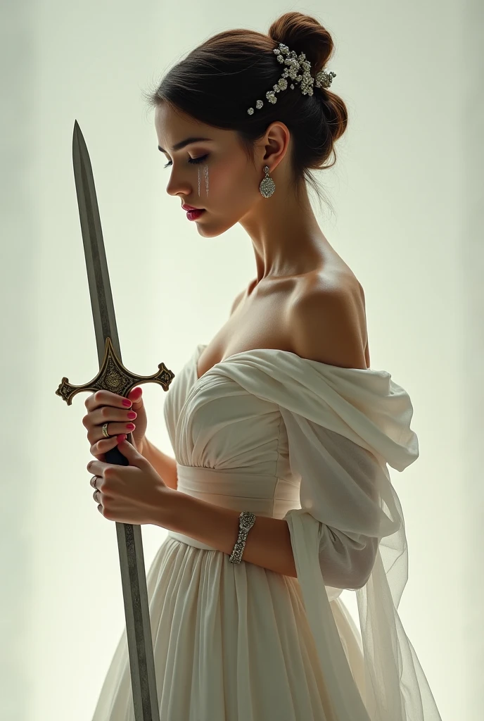 Game Art,Best image quality,Maximum resolution,8k,(A half-length photo),(portrait),(Head close-up),(Rule of Thirds),Unreal Engine 5 rendering works,20 year old girl,((Queen)),The eyes are very detailed,(Large Breasts),Elegant and noble,Light,Light线追踪,Game CG,((3D Unreal Engine)),OC rendering reflection mode,4K,Ultra-clear,Sensual,Translucent lace,Fair and plump figure,Pretty Face,Light泽凝胶涂层,身着华贵礼服的Queen,Crystal Gem Crown,Necklace jewelry,blue eyes,Black tattoo(whole body),The tattoo is very three-dimensional,Gorgeous and intricate tattoo designs,Ultra-clear portrait,Sexy body,Templars,Tattoo designs on skin,muscular,Bronze skin,Sword in hand,Gloves