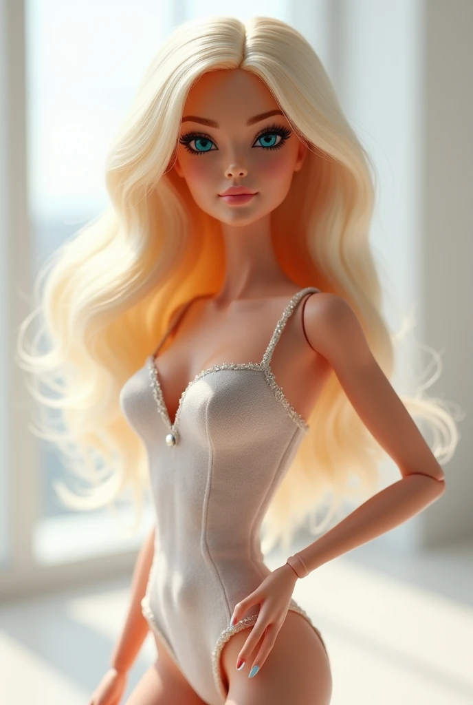 (ohwx woman) <lora:taylor_lora_sdxl_v1-000008:1> in white microkini, Anime Figure Adult Collection Model Doll Toys