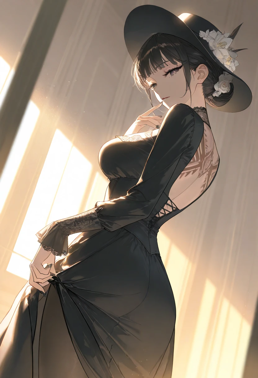(masterpiece), (best quality), {girl|lady}, looking at viewer, {day|night}, {indoors|outdoors},
{Long hair with natural waves|Shaggy cut|Long bold side bangs|Curly hair|Neat ponytail|Sleek pixie cut|High top knot with twist braids|Voluminous updo|Undercut}