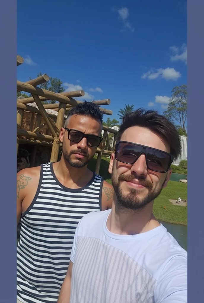 Homem cadeira, He is paraplegic so he needs to use a wheelchair, He's muscular, well defined muscles, he's brunette, latino, masculine, is in swim trunks, noticeable bulge in underwear, ambiente academia, tem um cabelo curto, foto de alta qualidade, High definition, hiper realista, full body shoot