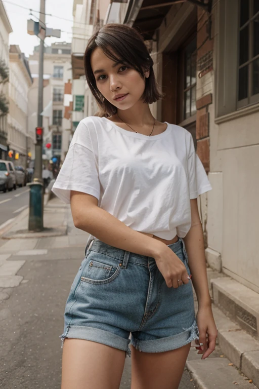 Nora, A free-spirited young woman, inteligente, curiosa, independiente, daring and intrepid, con pelo rubio platino, ojos azules, alta, delgada, con una figura perfecta y esbelta, y que suele vestir con ropa a la moda y de colores llamativos