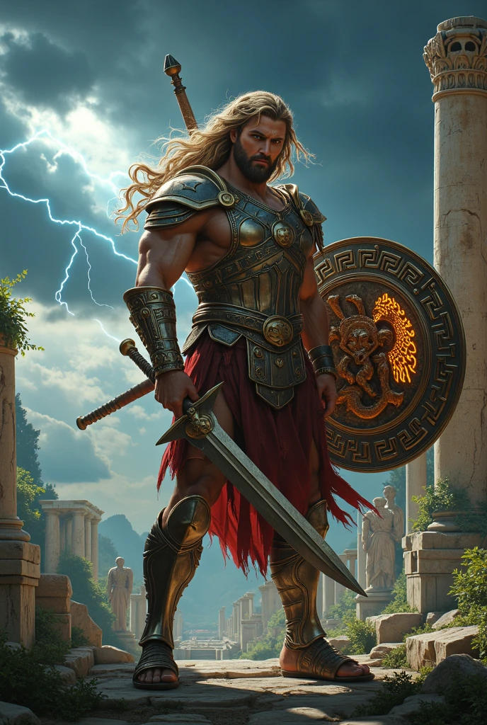 a comic book about Greek mythology