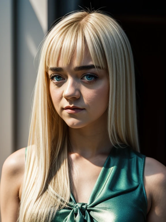 blond woman in black dress, standing, dakota fanning, soft portrait shot 8 k, female portrait, james jean soft light 4k, james jean soft light 4 k, a still of an ethereal