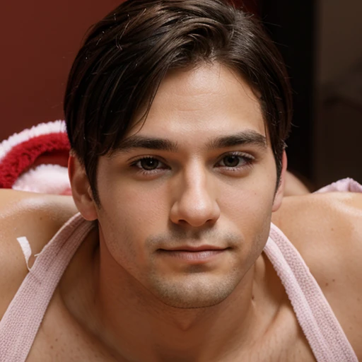 A boy cumming