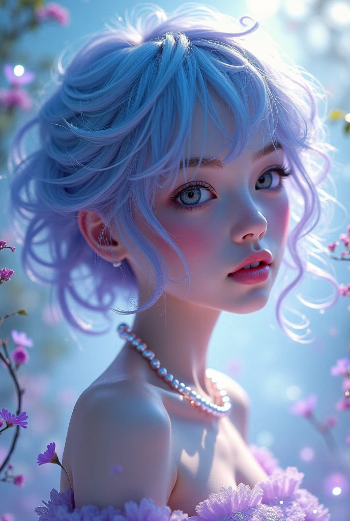 3d render, style synthwave a tiny [fairy|woman] by agnes cecile, luminous design, pastel colours, ink drips, autumn lights, perfect hands, beautiful eyes, small breasts, macro photography, (charming, adorable), highly detailed, 8k, photo realistic, erotica, 8mm film grain