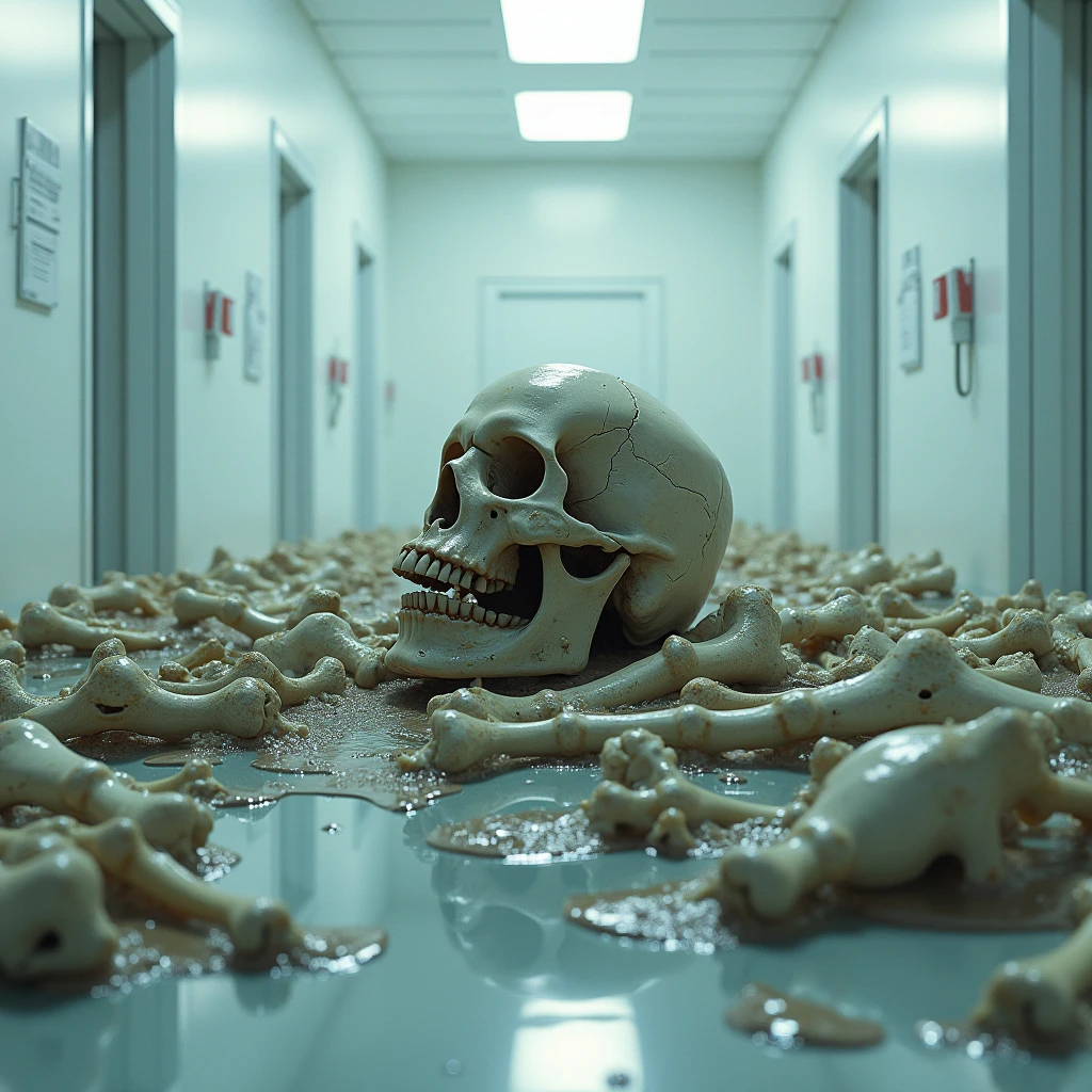 Vomiting perfusion of miniature replicas of your self into an eternal Oblivion, residing deep in you mirror reflection, with no splash back, as your reflection reaches out at you, as they get covered in puke, and parasitic midgets
