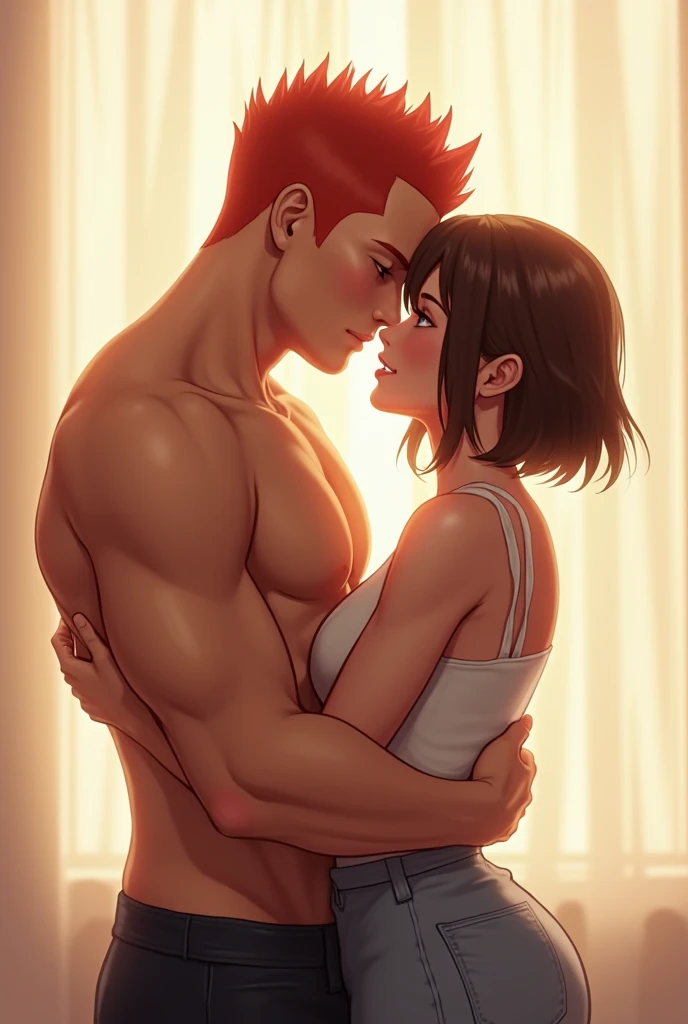 Emo cute femboy with thick thighs and ass wng black tights gets fucked bge, chubby hairy brown hair dude that his hair are touching his shoulders with facial hair. Hot sexy anime twoles, yaoi