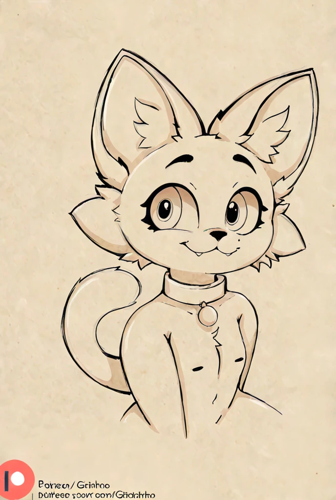 score_9, score_8_up, score_7_up, source_cartoon, concept art, In the style of TOK, cute cat, cartoon cat, looking at the viewer, sitting, smiling, simple background