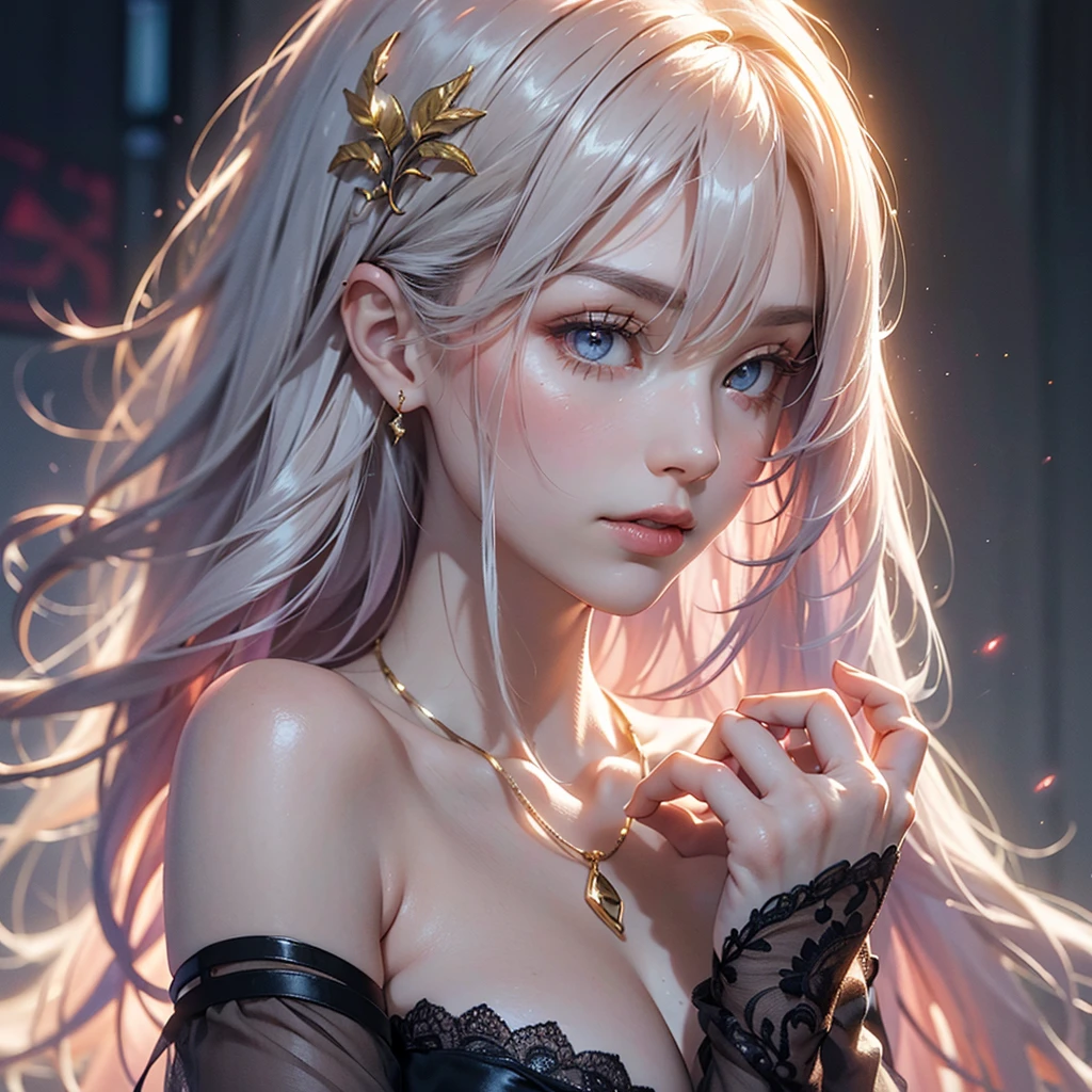(((adorable, captivating, enchanting, female))), (top buns), ((shrug \(clothing\), leggings, skirt, pouches)),((boots, gloves, blades)), goddess, anima, meticulous, intricate, intimate, nuanced, (masterpiece), (masterwork), top quality, best quality, highest quality, (highest fidelity), (highest resolution), (highres), caustics, film grain, radiosity, photon mapping, ray tracing, (hyper-detailed), ((detail enhancement)), (deeply detailed), unity 8k, unreal 8k, octane render, awe inspiring, breathtaking, hdr, uhd, hdr, fhd, award winning, (most beautiful artwork),