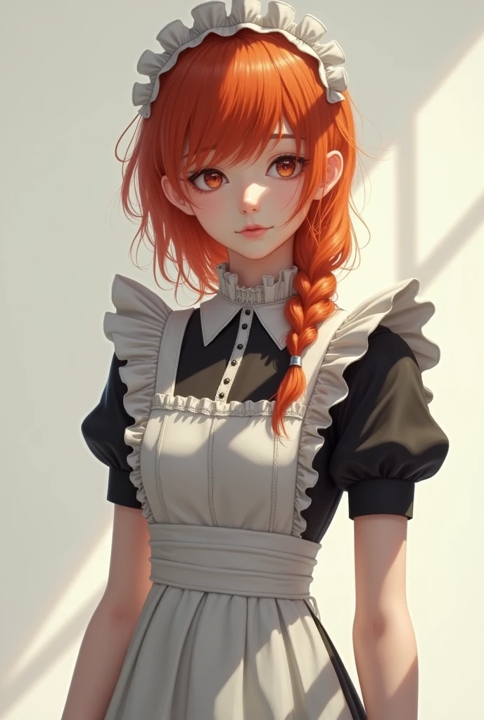 (masterpiece, best quality), 1girl, collarbone, wavy hair, looking at viewer, blurry, upper body, necklace, suspenders, floral print, ponytail, freckles, red hair, sunlight,