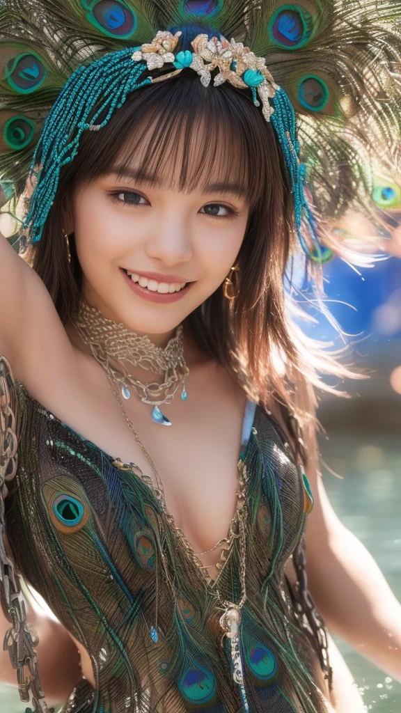 (best quality,4k,8k,highres,masterpiece:1.2), ultra-detailed, realistic,photorealistic, HDR, studio lighting, extremely detailed frog, beautiful girl, 19 years old, photograph, edgy beauty, vivid colors, sharp focus, lifelike skin texture, exquisite makeup, enchanting expression, flowing black hair, delicate features, graceful posture, elegant clothing, enchanting atmosphere