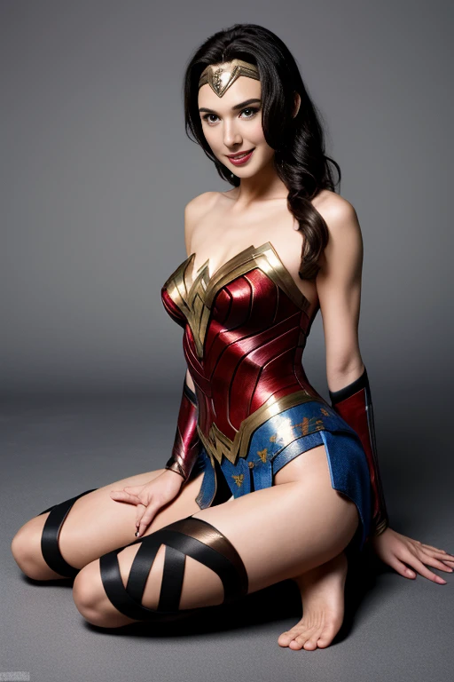 Female Body Set Big, Wonder Woman Cos 1girl, 8k, (RAW photo:1.2), ultra highres, best quality, masterpiece, real skin, physically-based rendering, full color, 1girl, sleeping on the bed, underwear, long hair, above angle, bedroom
Tume Dresses