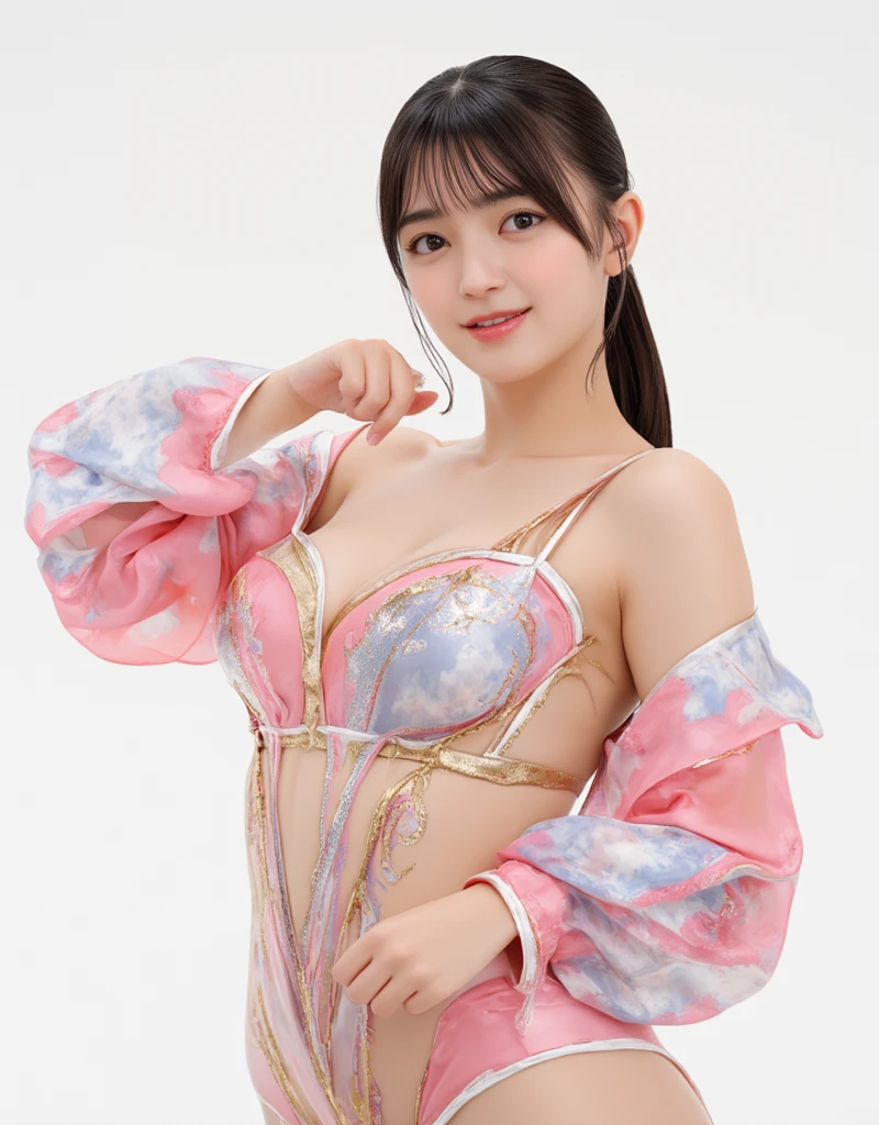 She looks like a very shy girl, The face is shy, full body xianxia, Princess Diaoman, Sexy pink bikini underwear,All-over lace,Lace panties, Lace top,Nearly transparent,pink lingerie,Long-legged girl,Put on your boots,White boots,Huge breasts,Put on your hat,fantasy服装, Put on a priest's cloak, pink cloak, lace cape,穿着fantasy服装, Standing on the street,For the audience,Real 8000g,Impeccable,masterpiece,Professional artwork,masterpiece,Light,Movie Bloom,Perfect face,Pretty Face,fantasy,Dreamy and magical,not real,Intricate details,beautiful pattern
