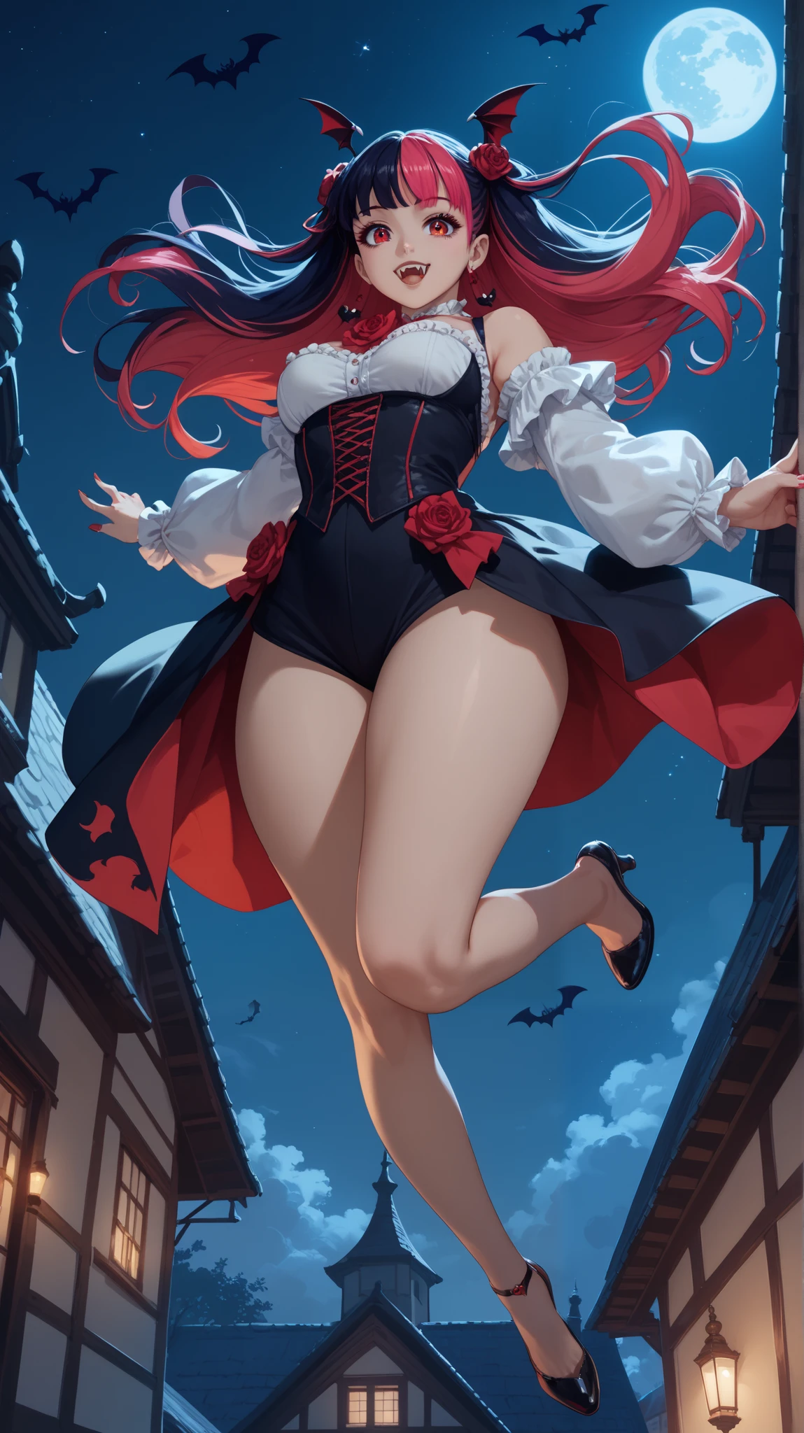 (best quality, masterpiece, colorful, dynamic angle) a sexy witch, sitting on a flying broomstick, above the clouds, big witch hat, smiling, beautiful colorful background, birds, (intricate details, hyperdetailed:1.15, extreme detailed, highest detailed), sml76,