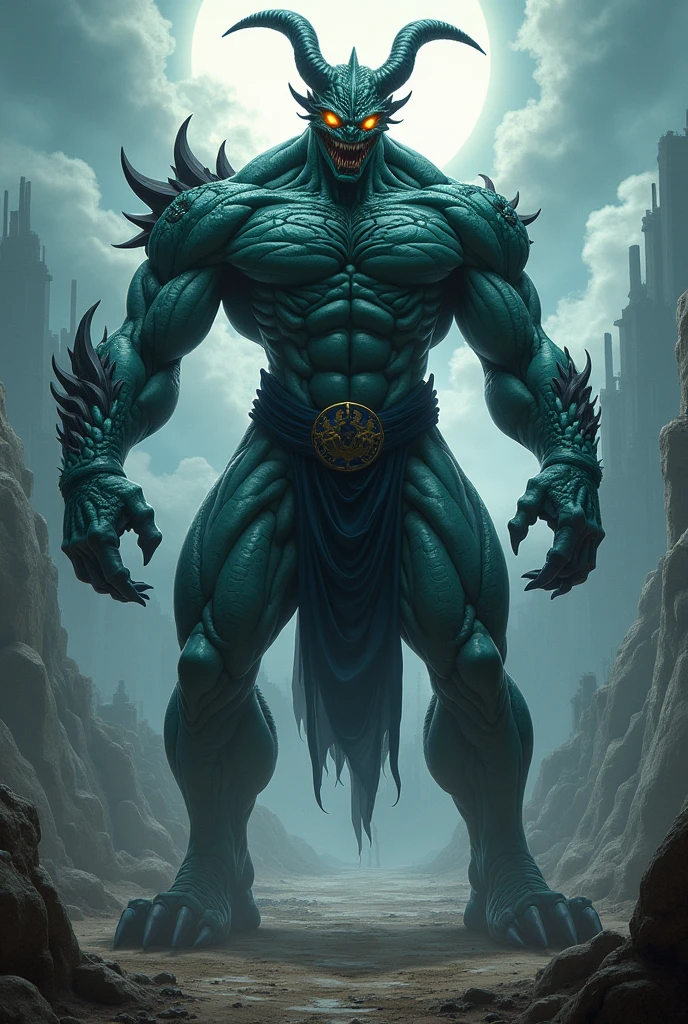 , by Bonifasko, anthro, solo, mighty, strong, powerful, enormous muscles, muscular body, Zeus, mesomorph, waist is very slim, shoulders is very wide, chest is very large, torso is very tall, small head, wall of incredible abs, mane, detailed forest background, standing, looking at viewer, male, front view