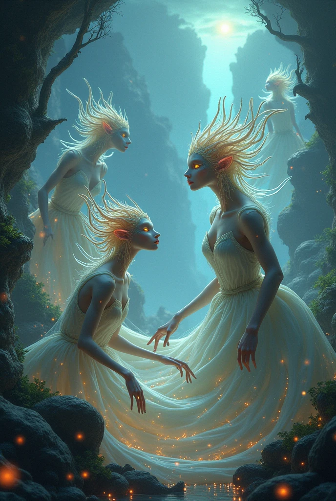Create the sachayonj character of magical beings