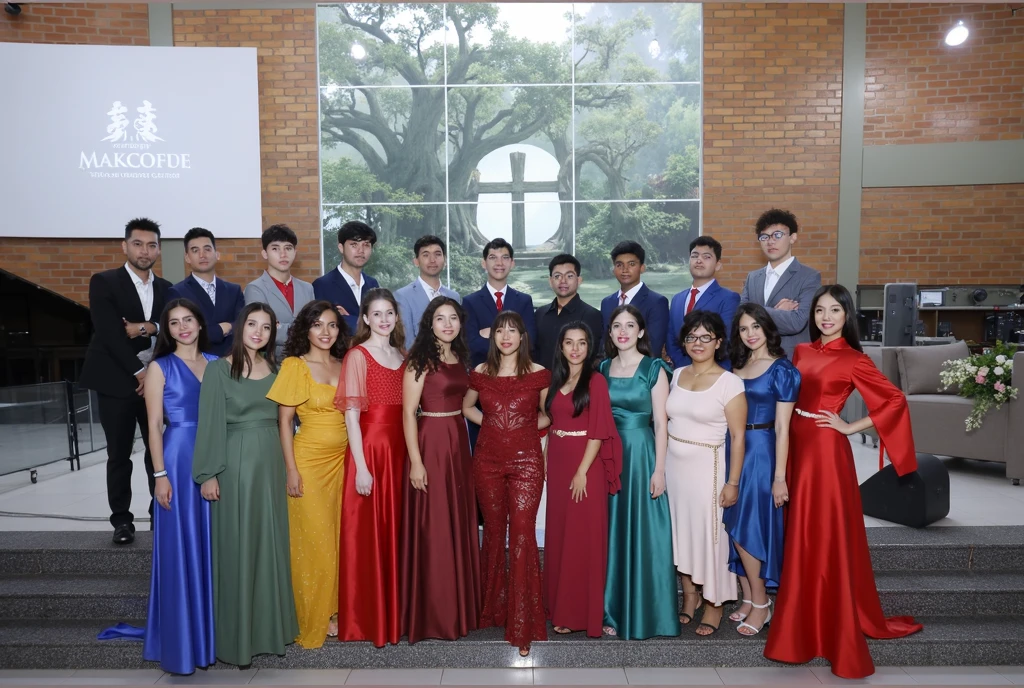 Make full photo with 12 student of Jesus