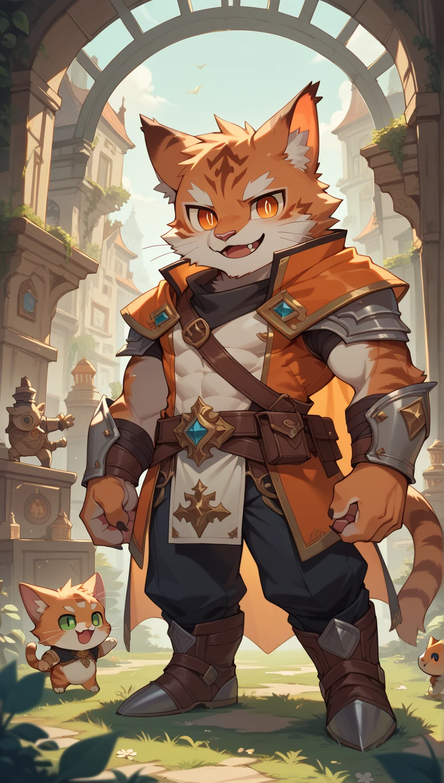 cat, thief, fearless, handsome, shota , furry, leotard, bulge