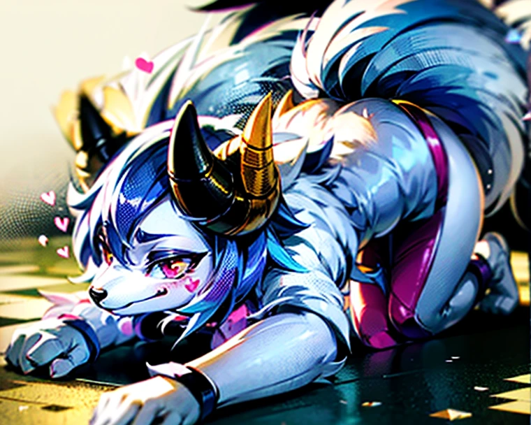 Furry male, eyeliner, eyelashes, (((black eyeshadow))), ((male focus)), lynx, fennec, (((violet fur))), (purple hair), furry, cute fangs, cute, medium hair, furry, anime style, fluff, fluffy, thuft, disheveled, realistic fur, detailed, detailed shadows, ((cheeks fluff)), ((fullrender)), (((neck fluff))), icon portrait, avatar icon, ((super fluffy)), (upper body), ((shirtless)), ((shoulder fluff)), ((shoulder tuft)), ((hairy body)), (((fluffy body))), (((furry body))), thicc thighs, detailed hands, (by coffeesoda:1.1), by hioshiru, yiffy, by claweddrip, teasing face, ((bedroom background)), (((kemono))), ((arm warmers)), (((by kilver))), seductive pose, exotic clothing, masterpiece, ahegao, flat chest, leg warmers, ((motion simulation)), oviposition, penis, kimiko,