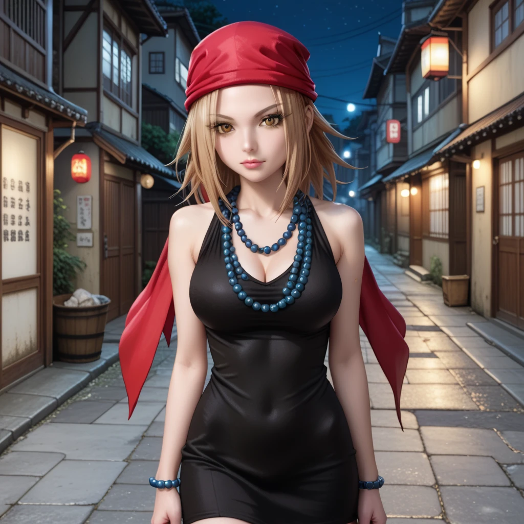 Nijistyle, ((Naruto girl)), Linda mulher de corpo inteiro, 30 anos, corpo perfeito e definido, ((( mulher ))), guerreira ninja, roupas futurista, detalhes absurdos, abssudres, Frank Frazetta, com micro roupas, quase totalmente nua, com pouca roupa, Tiny floss, seios grandes, decote generoso, fantastic art clothes, cabelos curto, Pose sexy, fantastic landscape, fantasia adulta, Nijistyle, urbansamurai_v0.3