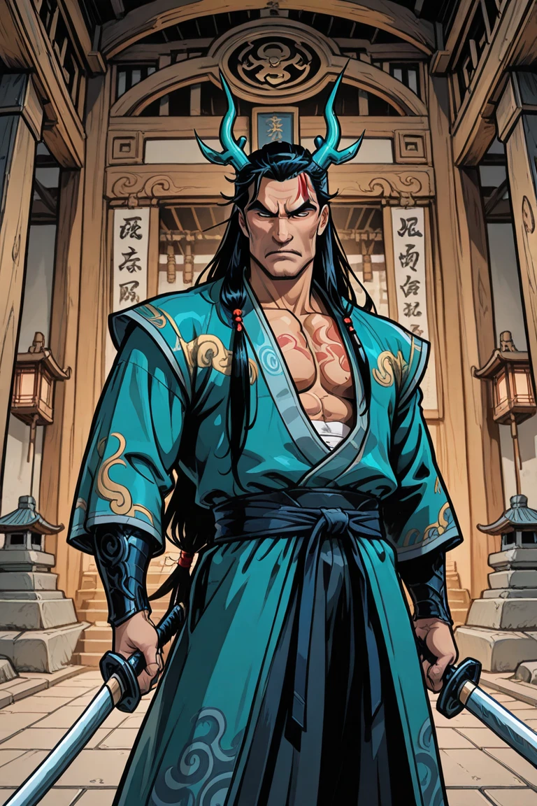 Japanese monk、Small、Expert、strongest、sunglasses、Hunter、9 White Tails、Tengu incarnation