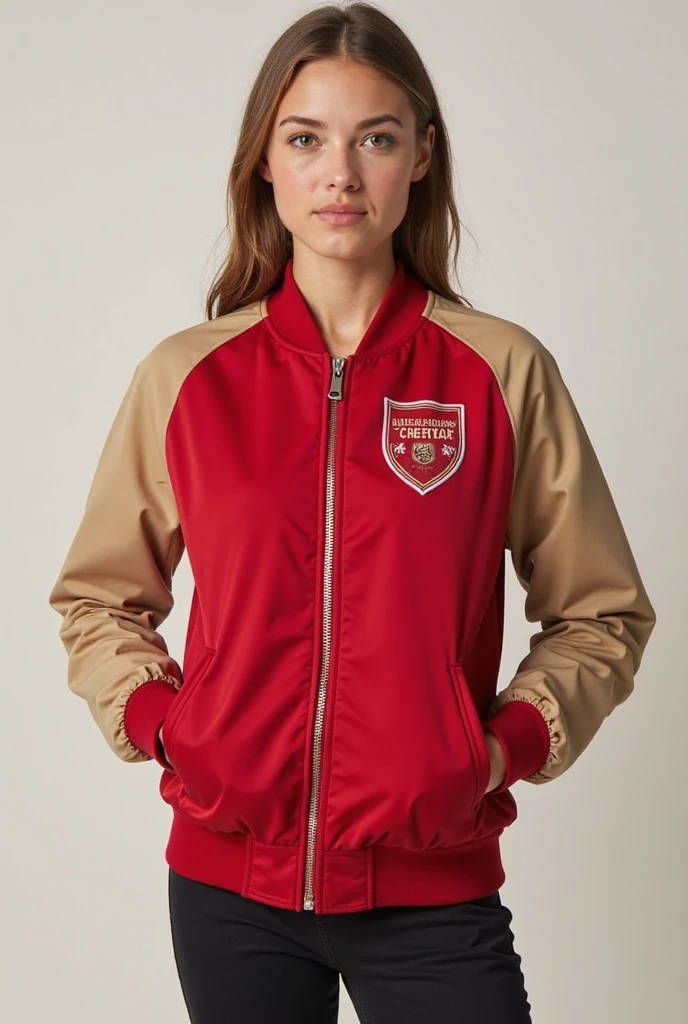 blondes in red hockey sweaters, no panties, full body