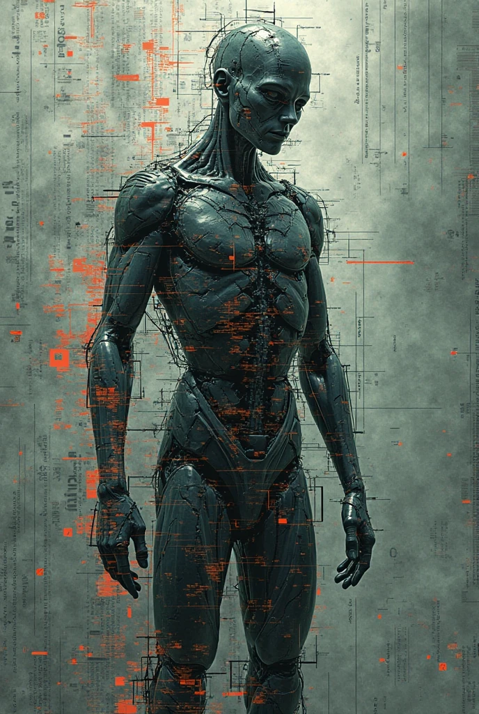 (The art of leading technology,1.4),Ahead of the curve,(Electronic systems: overhead humanoid robots,Naked muscular masculinity:1.2),(tmasterpiece,best qualityer,Official fine art, Aesthetics:1.2),(Hyper-detailing),((see-through thong:1.2))((Biopunk,Cyborg man:1.1))((various old tvs in the background:1.1))finely detailled,Most Best Illustration,hand-drawn high quality,(scybernetic,hight contrast),(Have a detailed brain that you can see:1.3),(Artistically),Line drawing,(Complex lines),Clear lines,s fractal art,Brush strokes,ukiyo-style,(nakeness,Muscular macho,full-body portraits,see-through thong,Extreme closeup:1.1),(Muscular macho,Skin tone transparent tweezers:1.1)(,With a delicate heart that can be seen:1.1),The perfect facial features of a supermodel,whole body show(muscles cable wires:1.2),Large scene composition,Perfect pectorals and abs,Mysterious night,Extremely provocative and sexy(Add details),(detailedbackground:1.2),(|cyber punk perssonage,core,),A high resolution,extremy detailed((Realistic skin,Ultra-artistic,I only wore a pair of transparent thongs with a skin tone,The internal structure is faintly visible:1.2))((whole body display,Extreme detail:1.2))(Canon M50|100mm|sharp fokus |Gently|ultra-realistic realism |The is very detailed|intricately details |blood vessel :1.2)