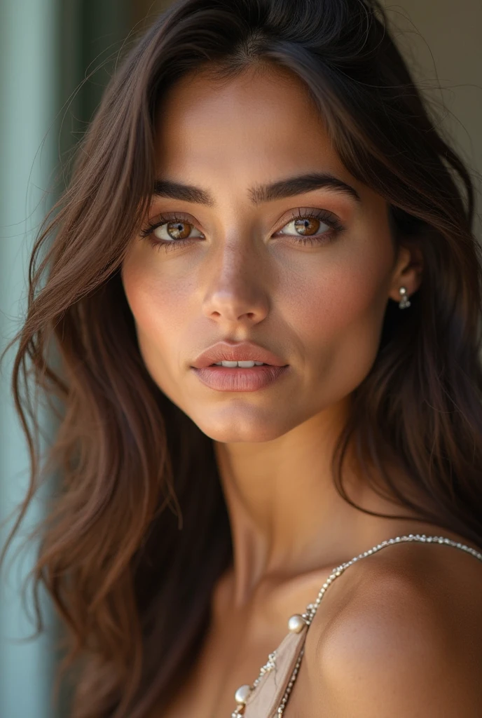 Beautiful 25 year old Swedish Arab woman standing 1.3, Elegant brown and elegant Bob haircut, Minirobe moulante)1.2, (Robe plus courte)1.3, (Natural breasts with deep cleavage), collant, detailed face and eyes, Corps tonique parfait, Cuisses et jambes parfaites, (topless) (Micro robe) (Pokies)