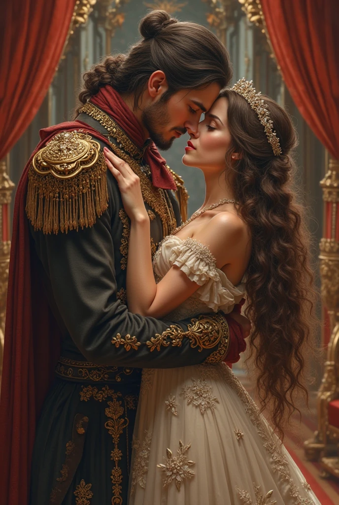 The handsome emperor and the beautiful empress do not age.