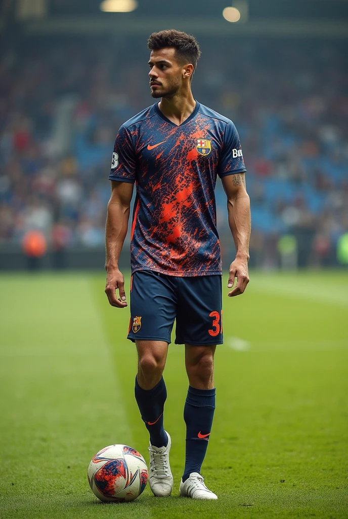 Create a jersey with black and gray colors