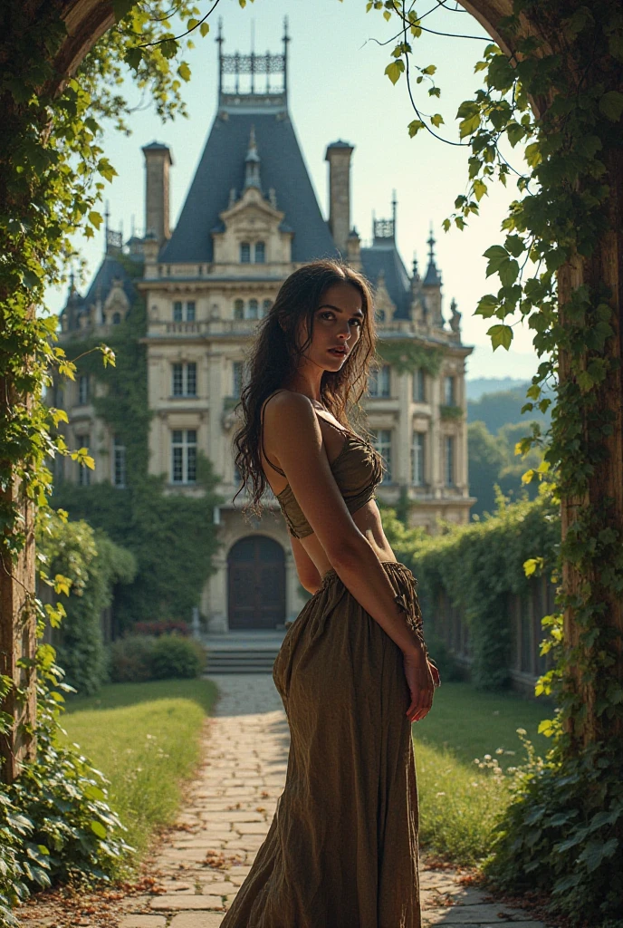 ((best quality)),((masterpiece)),((realistic)),(detailed),
Ana de Armas, hazel eyes, busty, muscle, 17th century, dress, castle, slit window
, ,((masterpiece)), absurdres
<lora:add_detail:0.5>
<lora:epiNoiseoffset_v2:0.7>
<lora:FilmG2:0.7>
