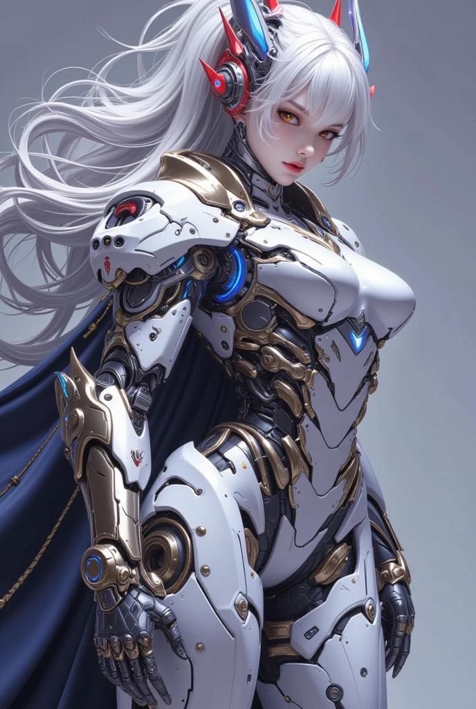 (original) , (very detailed wallpaper) , very detailed illustrations, (1 Girl) , beautiful eyes, (delicate face) , perfect detail,
((mechanical parts)), mechanical spine, mechanization, future, wide hips, laboratory, ((mecha)), stylish energy \(module\), repairing,
(best lighting) , (super complex detail) , 4K Unity, (super detailed CG: 1.2) , (8K: 1.2) , lifelike
