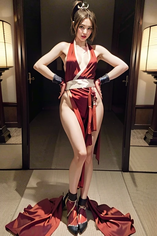 (ExtremelyDetailed((Risa Yukihira))) clearly visible the shape of Butt, Radiant PearlSkin with Transparency, (Round Girl) in sexy costume at BoxingEvent, Detailed Clothing texture, Full of (HUGE Audience) . (Full body shot:1.2),Ultra-detailed,grand scale,epic,zoomed out,wide angle. ZoomLayer, (ExtremelyDetailed Beautiful face with Focused) Dynamic Joyful Expressions LifeLike Rendering. (Exposed:0.52) PerfectLighting (TopQuality 8K(masterpiece(ProfessionalPhoto:1.37)))