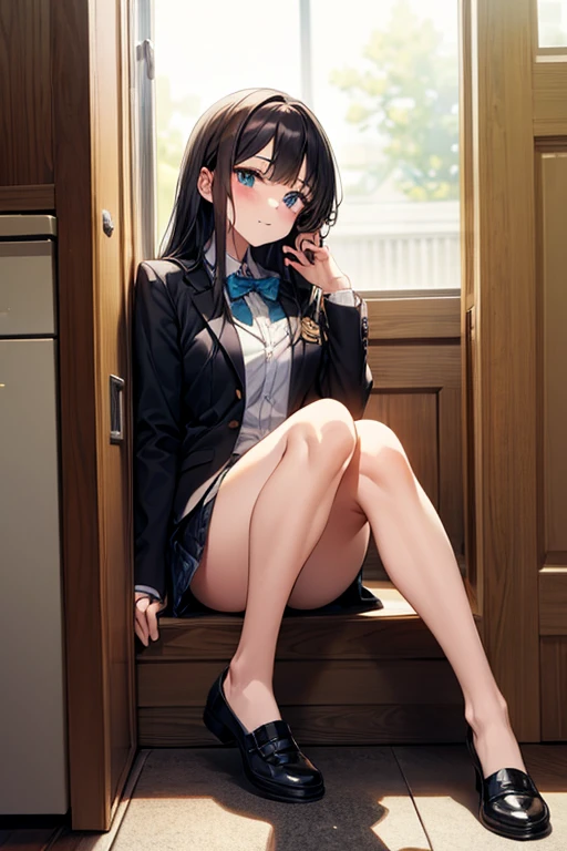 Junior high school student naked mini skirt no panties