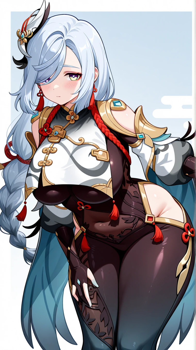 Alone dark elf, Female, fantasy race, large breasts, royal bikini, Sorcerer, high boots