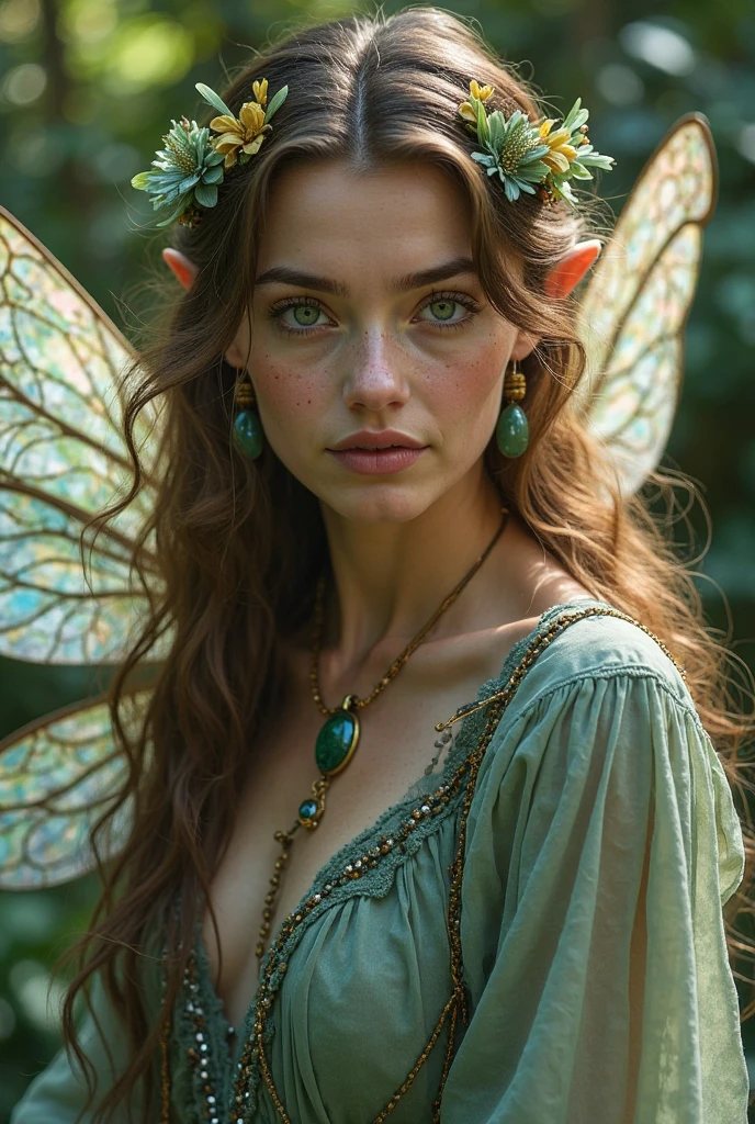 (best quality,realistic:1.37),fairy penetrating by elf,illustration,forest scenery,long and flowing hair,vivid colors,fantasylighting,fantastic clothing,beautiful detailed eyes,handsome detailed elf,strong and muscular body,sparkling magic effects,enchanted atmosphere,magical creatures,delicate and graceful wings,glowing plants,subtle and dreamy background,creativity and imagination,feeling of wonder and awe