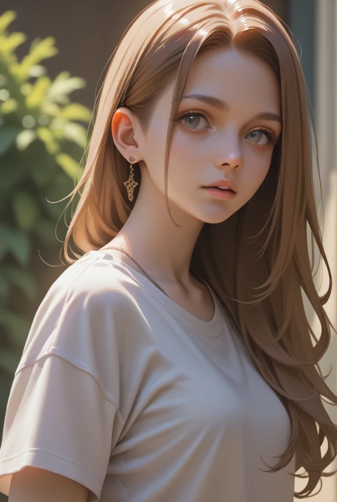 portrait of S416_HazelMoore,a beautiful woman,in a (hot spring:1.1),wearing a (tshirt:1.1),(wet-hair),(4k, RAW photo, best quality, 50mm, depth of field, ultra high res:1.1),(intricate, photorealistic, cinematic-shot, masterpiece, ultra-detailed:1.1),