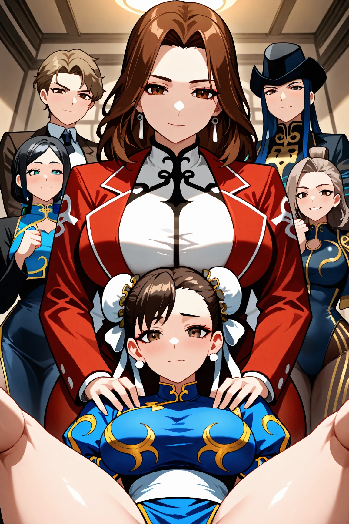 ((best quality)), ((masterpiece)), (detailed), (high resolution), perfect face, 1 Women, (violet slit eyes:1.3), (long black hair), Straight across bangs, (grown-up face:1.4), parted lips, medium breasts, bikini, lower body, (Two old men and a woman three some sex:1.4), (leaning forward:1.3), Stimulating, (anime coloring:1.1), (high angle:1.1), (Two old men:1.4), Stimulating, (touch buttocks:1.2), (Yamashiro Ren), Mato Seihei no Slave, motion lines, motion blur, bouncing breasts , blunt bangs, hair ornament, add more details, military uniform, epaulettes, leashed pov , white gloves, looking at viewer, red cape, black pantyhose, long hair hair over one eye, masterpiece, hair ribbon, soles, (Covering eyes Pose:1.2), Kyouka Uzen, YamashiroRen, tenka izumo, tenka, add more details, Azuma Fubuki, hair ribbon, 2d, illustration