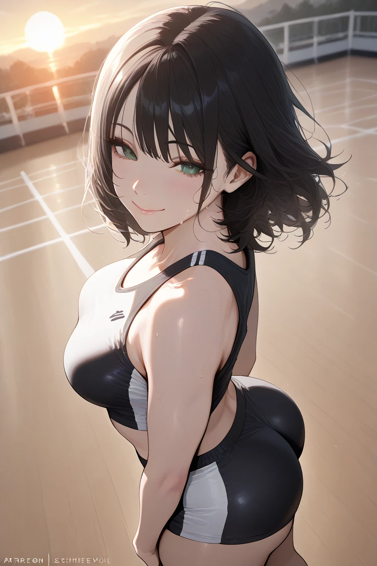 highest quality、High resolution、Detailed Background、(Beautiful face in every detail:1.4)、Anatomically correct、(Detailed facial expressions)、(Detailed eyes:1.2)、Teenage beauty、(Highly detailed face:1.4)、Black Hair、Brown Hair、Bobcut、Braided Ponytail、well-groomed eyebrows、Athletics Stadium、Perfect body line、Thick thighs、Accentuate your butt、Healthy Beauty、

Stretching with a friend、High-five your teammates and share the joy、Sitting with friends during break、Staying hydrated、A concentrated expression of someone practicing、Smiling while talking with friends、Fun atmosphere、

Fitted crop tops and bodysuits、Mesh design on the back and sides、High-waisted fitted running shorts or leggings、Cutting that accentuates the body line、Comfortable fitting running shoes、A simple sports watch and a thin hair band、A fitted sports bra or a tank top that exposes a moderate amount of skin、cute