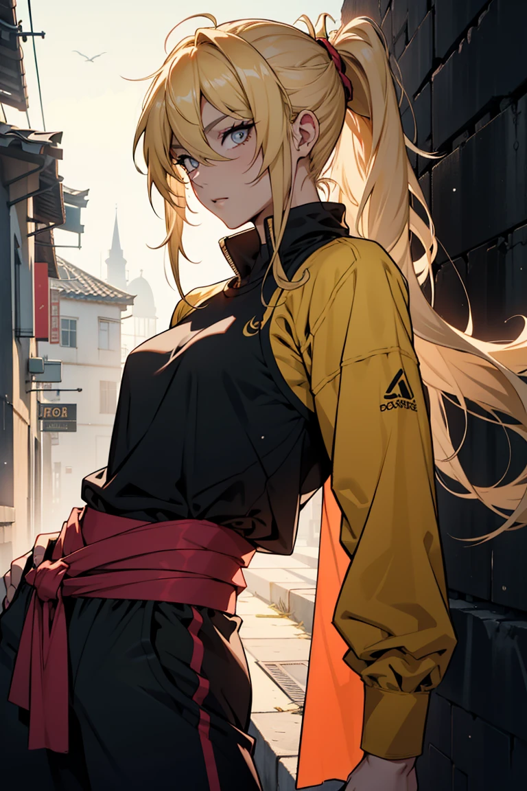 ((gta 5),(()),(),((velocity)),Yellow smoke,Attacked by farts, (((Women stand)),velocity,(Yellow smoke is rising),i'i'i'i'i'i' street)),((One Woman)),ponytail,blonde,wear glasses,((A girl smells a fart and chuckle)),((fart while walk)),(farting in street,((blushing)),(masterpiece:1.2、top-quality)、(the Extremely Detailed CG Unity 8K Wallpapers、ultra-detailliert、Best Shadows)、(细致背景)、(The best lighting、extremely delicate and beautiful)、depth of fields、1girl in、独奏 ,looking arround her,Ephemeral,,(),()),((((Girl is embarassed when she smells the bad smell of farts)))),((((profile facing diagonally)))),((i'I closed my mouth with hand feel embarassed...)),(()),((embarassing look)),(()),((massive fart)),((fart text))
