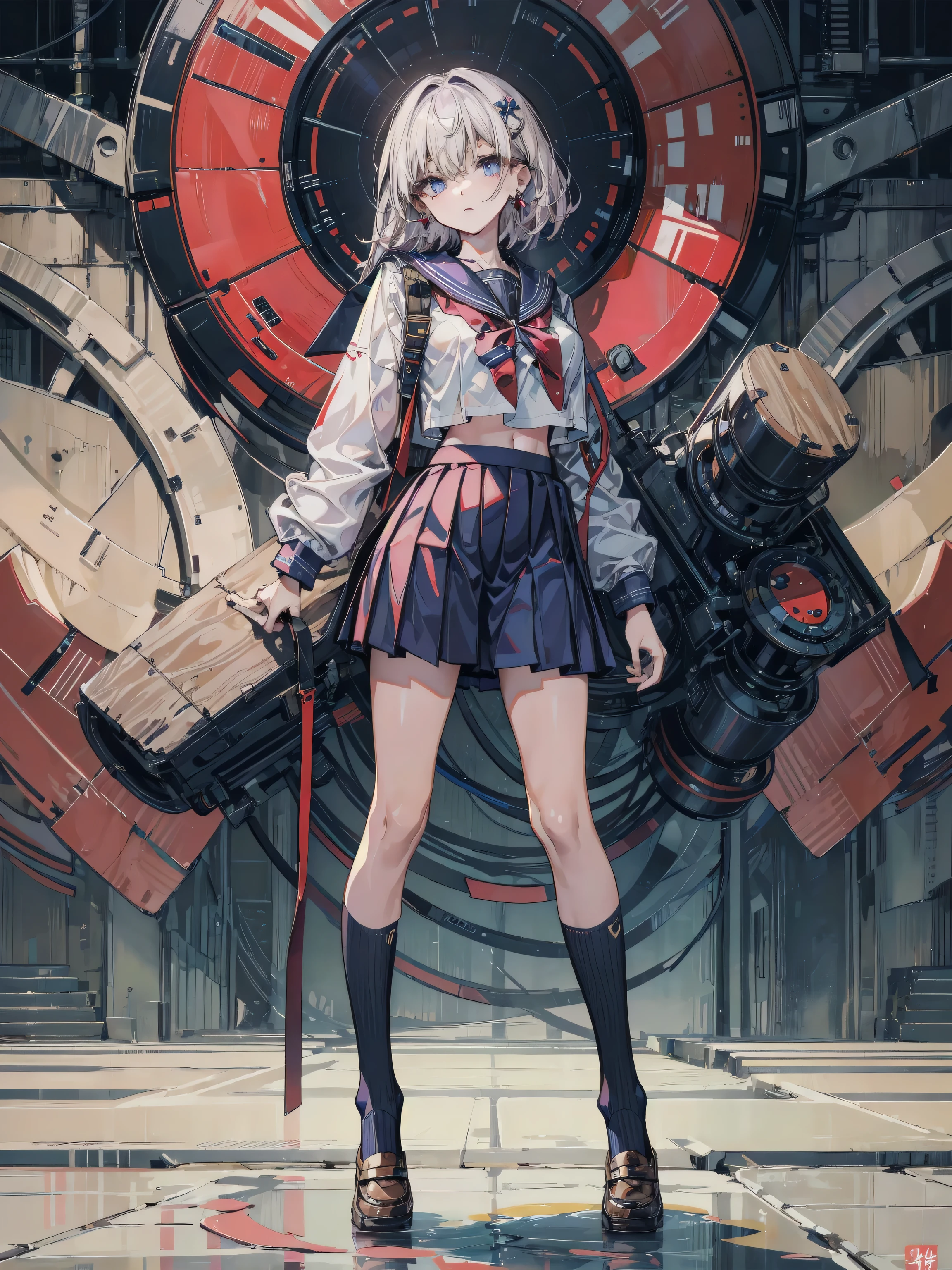 (((1 girl))), medium breasts, a beautiful and cute lady, standing, (((naked character))), facing me, at school, (muscular ass), (thin waist), (only ass), full body photo, (((Ichika Amasawa))) , white skin, red ribbons in hair, (((bright yellow eyes))), good anatomy, perfect hands, (perfect muscular legs), slim waist, muscular abdomen, wearing black shoes in high heel body photo)) ), (standing), (((looking at me showing me her huge muscular ass))), (hair color Magenta ), camera under her ass , Straight hair, (( (Twintail hair, (extended yellow eyes), anime, minimalism, anime style, ray tracing, cinematic lighting, glow, JPEG artifacts, bright light, divine rays, backlight, symmetry, panorama, Sony FE, hard drive, art -Prime, Accurate, Anatomically correct, super detail, best quality, hard drive, highest, 16k