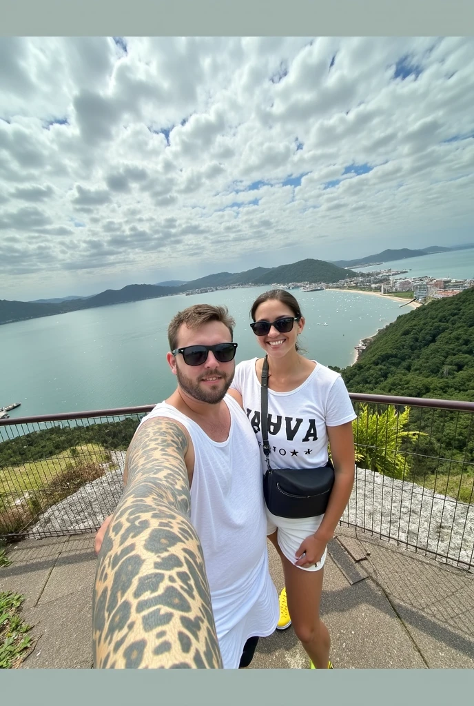 praia com ceu azul