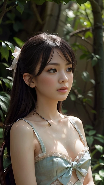 masterpiece, top-quality, 8K, absurderes, a beauty girl, kawaii, outdoor,(half body:1.2), (fullnude:1.5), wearing pasmina hijab, (dark brown long hair),nice body, No makeup, bukkake, Near and far law, depth of fields, A hyper-realistic, hight resolution, a picture, foco nítido, nffsw, face lights, 动态照明, Highest detail, Extreme details、ultra-detailliert、detaile、authentic skin、delicated facial features、Easy Negative