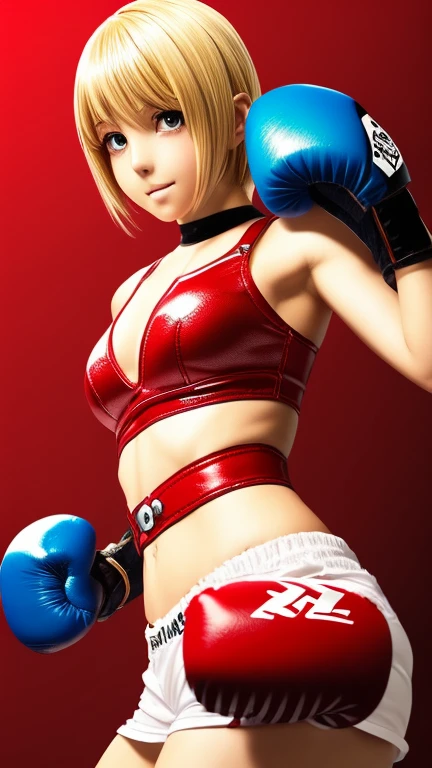 PERFECT MASTERPIECE, EXTREMELY DETAILED CG UNITY 32K UHD QUALITY RESOLUTION WALLPAPER, PHOTOREALISTIC, RAW PHOTO, PERFECT PHOTOGENIC CLARITY, OFFICIAL ART, AWARD-WINNING PORTRAIT, ULTRA HYPER-REALISTIC, ULTRA HYPER-DETAILED, SHINY REALISTIC SKIN, ADVANCED RAY TRACING, CINEMATIC LIGHTING, PERFECT COMPOSITION, The most beautiful and sexy MMA fighter girl, short blonde hair in a shaved mohawk hairstyle, vibrant moonlight eyes, long detailed eyelashes, blushing, full pouting pink, small cut and bruise on her face, curvy body type, full hips, super huge enormously gigantic tits, cleavage showing, gigantic tits bursting out of her outfit, tons of tattoos and piercings, (wearing detailed athletic sports bra athletic shorts and MMA fighting gloves:1.3), arching her back in a sexy seductive slutty pose, looking at the viewer, close up pov camera view from below, sexy seductive slutty facial expression, MMA cage match arena background