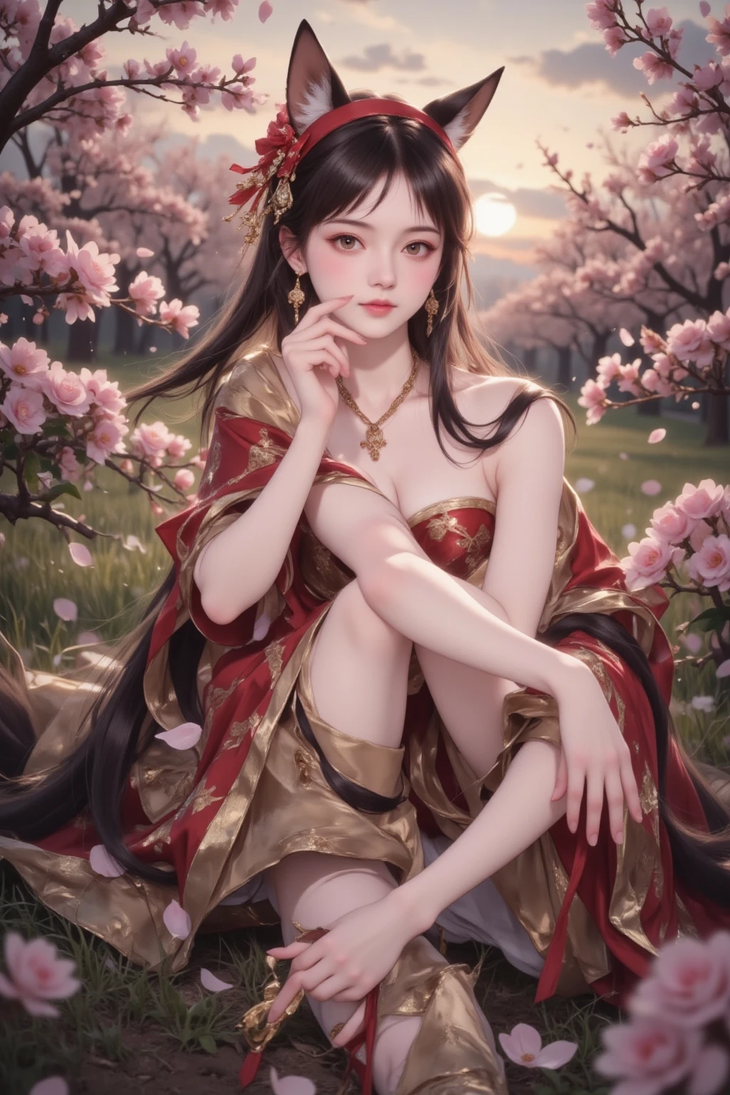 （tmasterpiece，quality，Best quality at best，offcial art，Beauty and aesthetics：1.2），（1 in 1 young women are dissatisfied with their，：1.3），（lewd poses，(Sexual suggestiveness)，）The content  very detailed，（s fractal art：1.1），（One color：1.1）（blooming flower：1.3），Most detailed，（ tangled:1.2), (dynamicposes), (abstract backgrounds:1.3), (Chinese traditional fabric:1.2), (Glowing and radiant skin), (Lots of colors:1.4)，, ，Delicate earrings，(耳Nipple Ring:1.4)，（Decorative painting：1.6，）， Lighting,Ink painting and watercolor，ink，water ink，