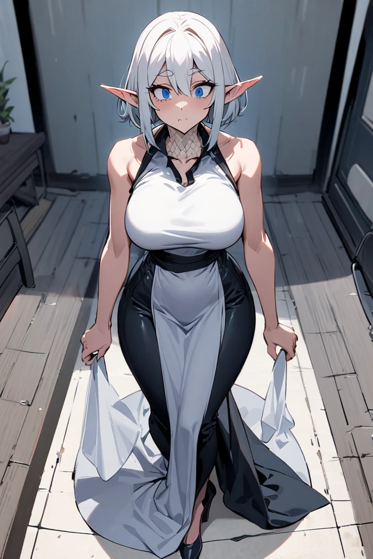 score_9, score_8_up, source_anime, 1girl, solo,The photo shows a young person standing outdoors,  They are smiling and wearing a black t-shirt with a design featuring a cat and text, paired with a patterned black sarong butterfly ornament,green colored tips or long skirt and sandals. The background appears to be a garden or a green outdoor area..(bound wirsts), (arms behind back), (tapegag, tape gag), dramatic,  (looking at viewer), (detailed pupils:1.3), ,red rope, thick rope,normal breast,full body 